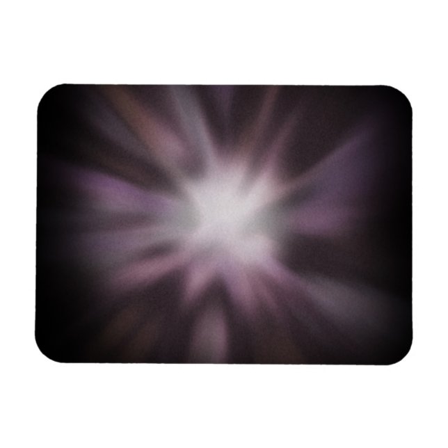 Kosmische Burst-Kunst Magnet (Horizontal)
