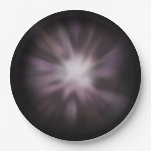 Kosmische Burst-Kunst Pappteller