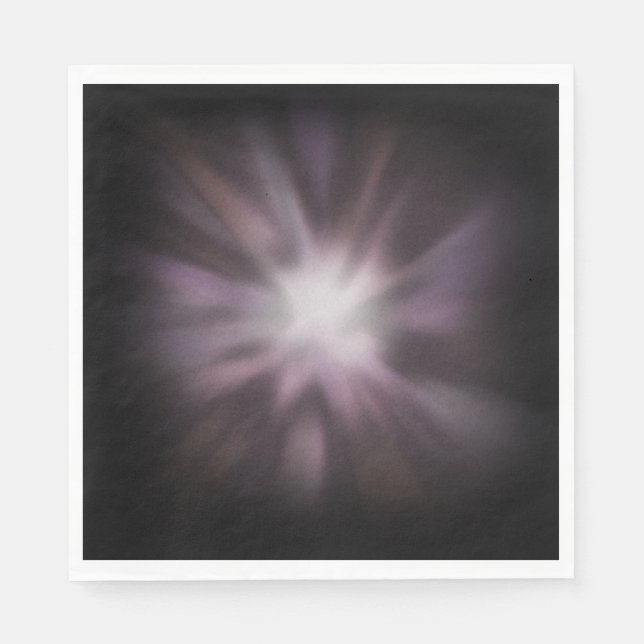 Kosmische Burst-Kunst Serviette (Vorderseite)