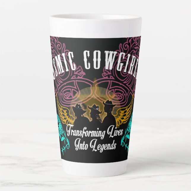 Kosmische Cowgirls - Leben in Legenden Milchtasse (Vorderseite)