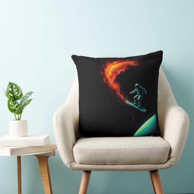 Kosmische Divergenz Kissen (Stuhl )