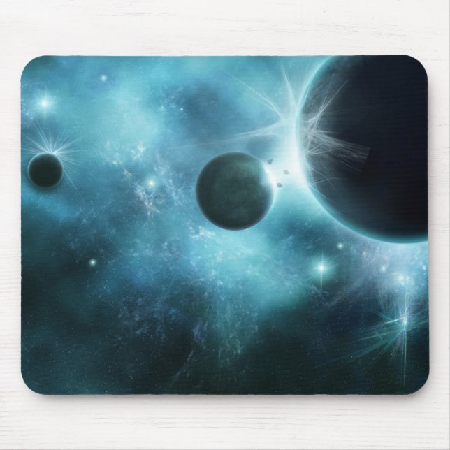 Kosmische Explosion Mousepad (Vorne)