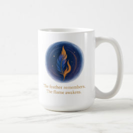 Kosmische Feder  Kaffeetasse