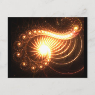 Kosmische Frage Postkarte