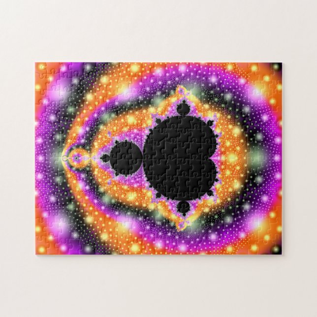 Kosmische Frucht - Fraktal-Puzzle (Horizontal)