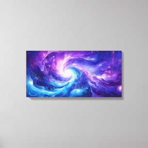Kosmische Galaxie-Kunst Leinwanddruck