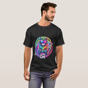 Kosmische Gamerkatze - Spiel in einer anderen Dime T-Shirt