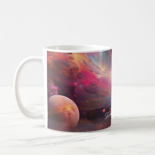 Kosmische Geometrie Kaffeetasse (Links)
