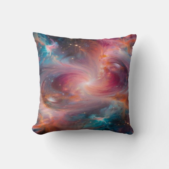 Kosmische Geometrie Kissen (Vorderseite)