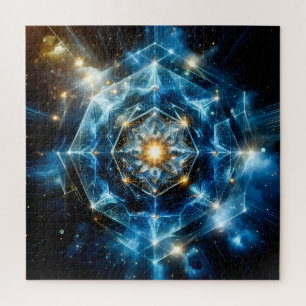Kosmische Geometrie Mandala Stern Universum Abstra