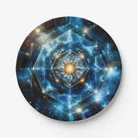 Kosmische Geometrie Mandala Stern Universum Abstra