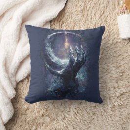 Kosmische Hand Dark Fantasy Kissen