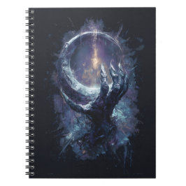 Kosmische Hand Dark Fantasy Notizblock