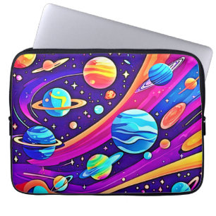 Kosmische Harmonie Kunst Laptopschutzhülle
