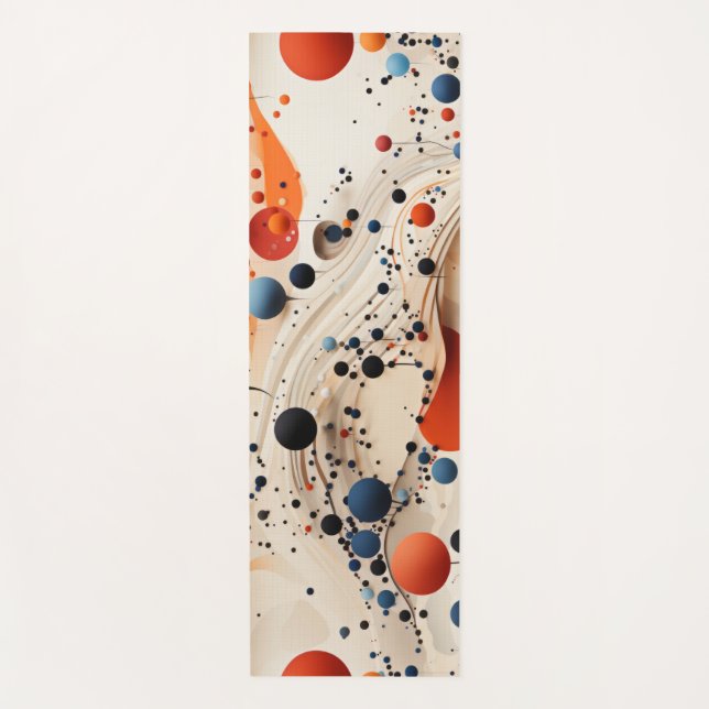 Kosmische Harmonie Yoga Mat Yogamatte (Vorderseite)