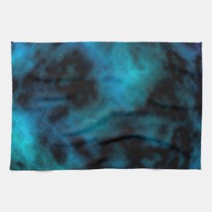 Kosmische Imitate Blauer Marmor Geschirrtuch