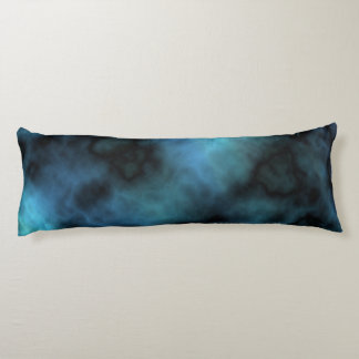 Kosmische Imitate Blauer Marmor Seitenschläferkissen