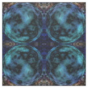 Kosmische Imitate Blauer Marmor Stoff