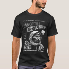Kosmische Kätzchen und Himmelflüster T-Shirt
