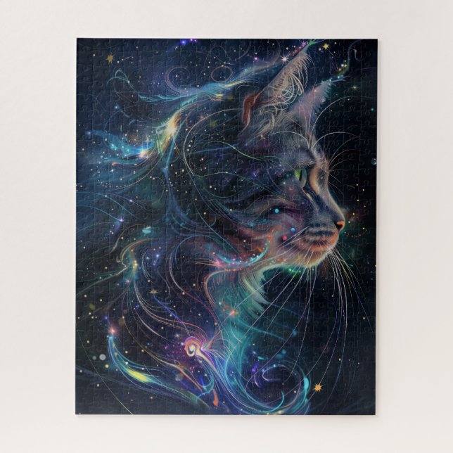 Kosmische Katze (Vertikal)