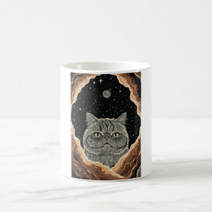Kosmische Katze Kaffeetasse