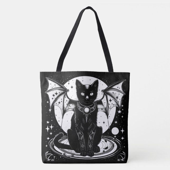 Kosmische Katze - Katze I Tasche (Vorderseite)