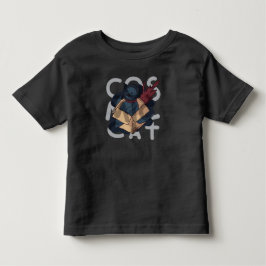Kosmische Katze Kleinkind T-shirt