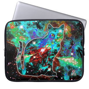 Kosmische Katze Lambda Elektronik-Bag Laptopschutzhülle