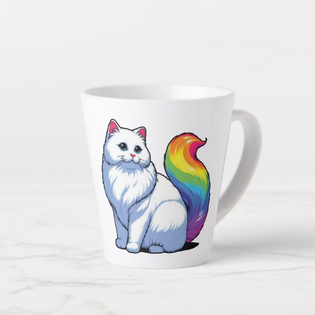 Kosmische Katze Milchtasse (Rechte Ecke)
