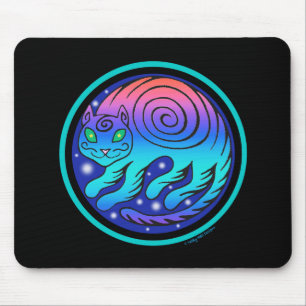 Kosmische Katze Mousepad