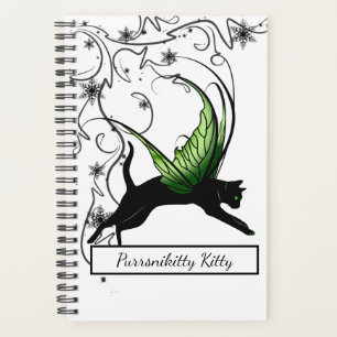 Kosmische Katze Snowflake Planer