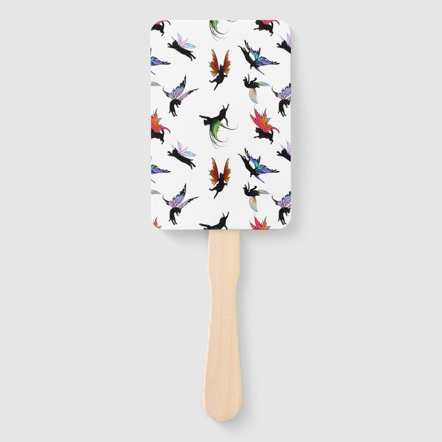 Kosmische Katzen Fächer (Vorderseite)