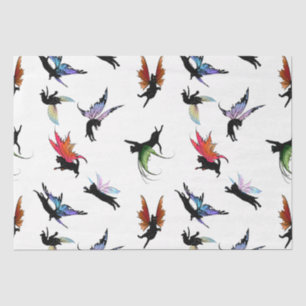 Kosmische Katzen Seidenpapier