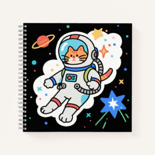 Kosmische Kitty: Paws im Orbit Notizbuch