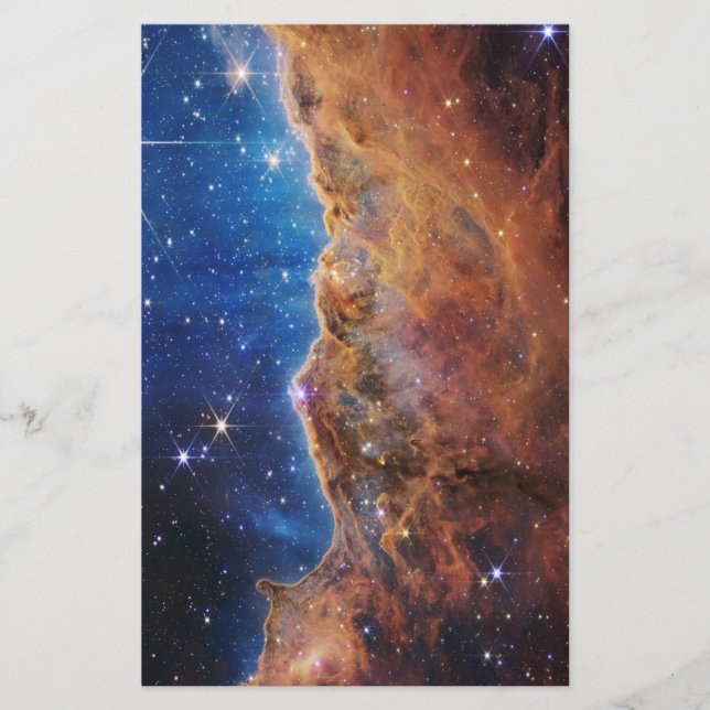 Kosmische Klippen Carina Nebula Weltraum-Webkop Te Briefpapier (Vorderseite)