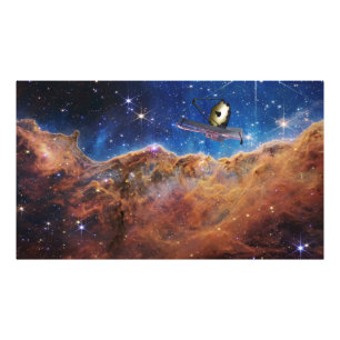 Kosmische Klippen Carina Nebula Weltraum-Webkop Te Fotodruck