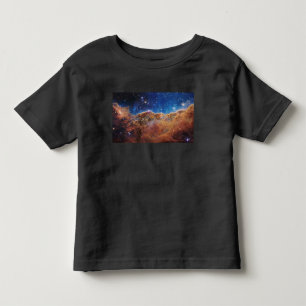 Kosmische Klippen Carina Nebula Weltraum-Webkop Te Kleinkind T-shirt