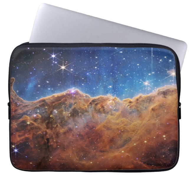 Kosmische Klippen Carina Nebula Weltraum-Webkop Te Laptopschutzhülle (Vorderseite)
