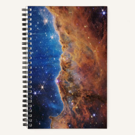 Kosmische Klippen Carina Nebula Weltraum-Webkop Te Notizbuch