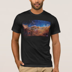 Kosmische Klippen Carina Nebula Weltraum-Webkop Te T-Shirt