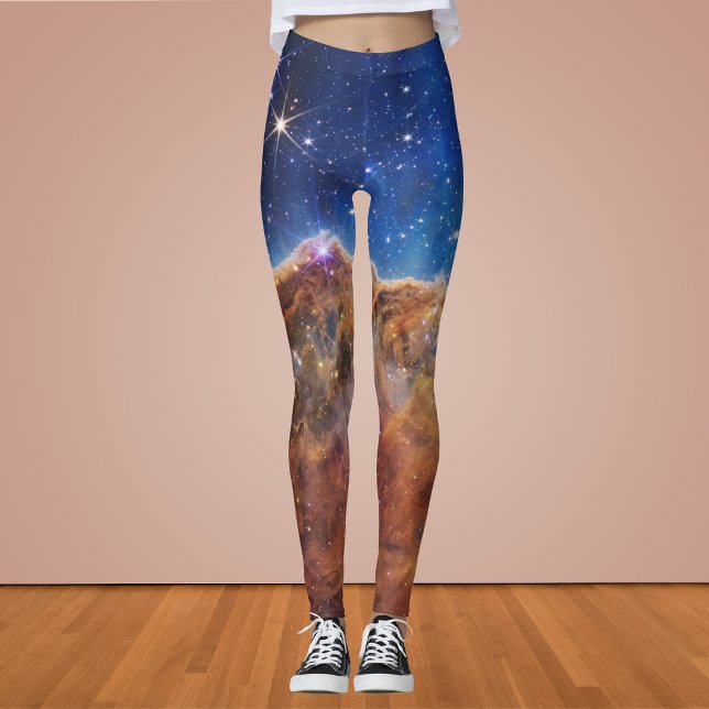 Kosmische Klippen im Carina-Nebel Leggings (Von Creator hochgeladen)
