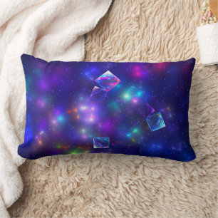 Kosmische Kuben Lendenkissen