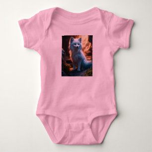 Kosmische Kutheit: Fluffy Alien Baby Bodysuit Strampler