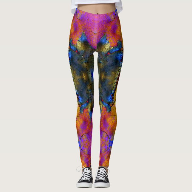 Kosmische Leggings. Leggings (Vorderseite)