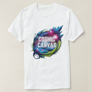 Kosmische Leinwand - Träume malen T-Shirt