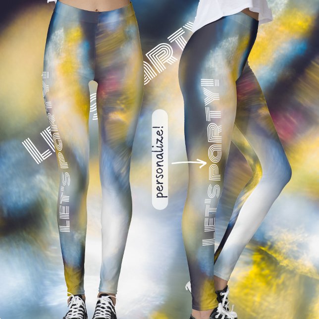 Kosmische Lichter tanzen Leggings (Von Creator hochgeladen)