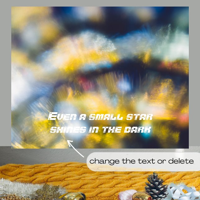 Kosmische Lichter tanzen Poster (Von Creator hochgeladen)