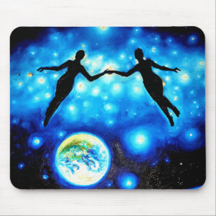 Kosmische Liebe Mousepad