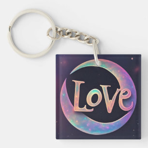 Kosmische Liebe Schlüsselanhänger