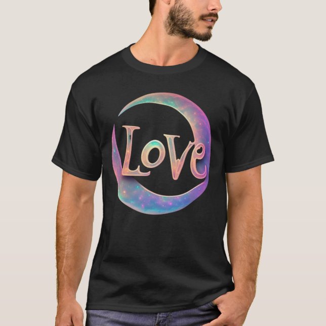 Kosmische Liebe T-Shirt (Vorderseite)
